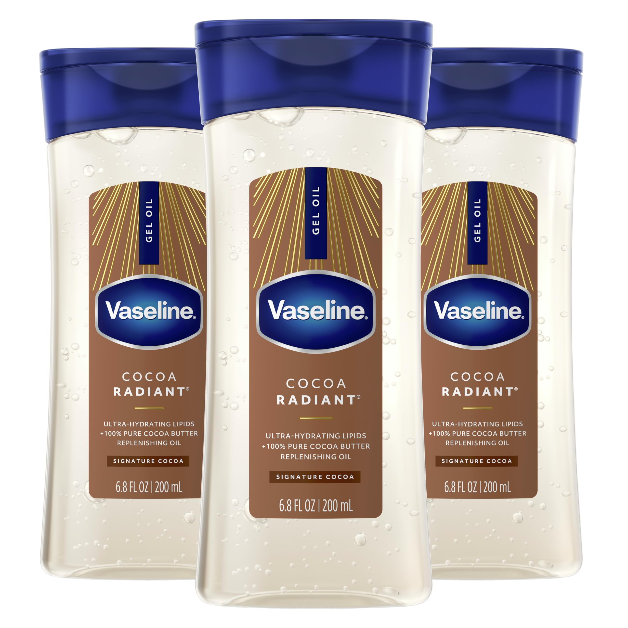 Amazon.co.jp: Vaseline Intensive Care Body Gel Oil Cocoa Radiant