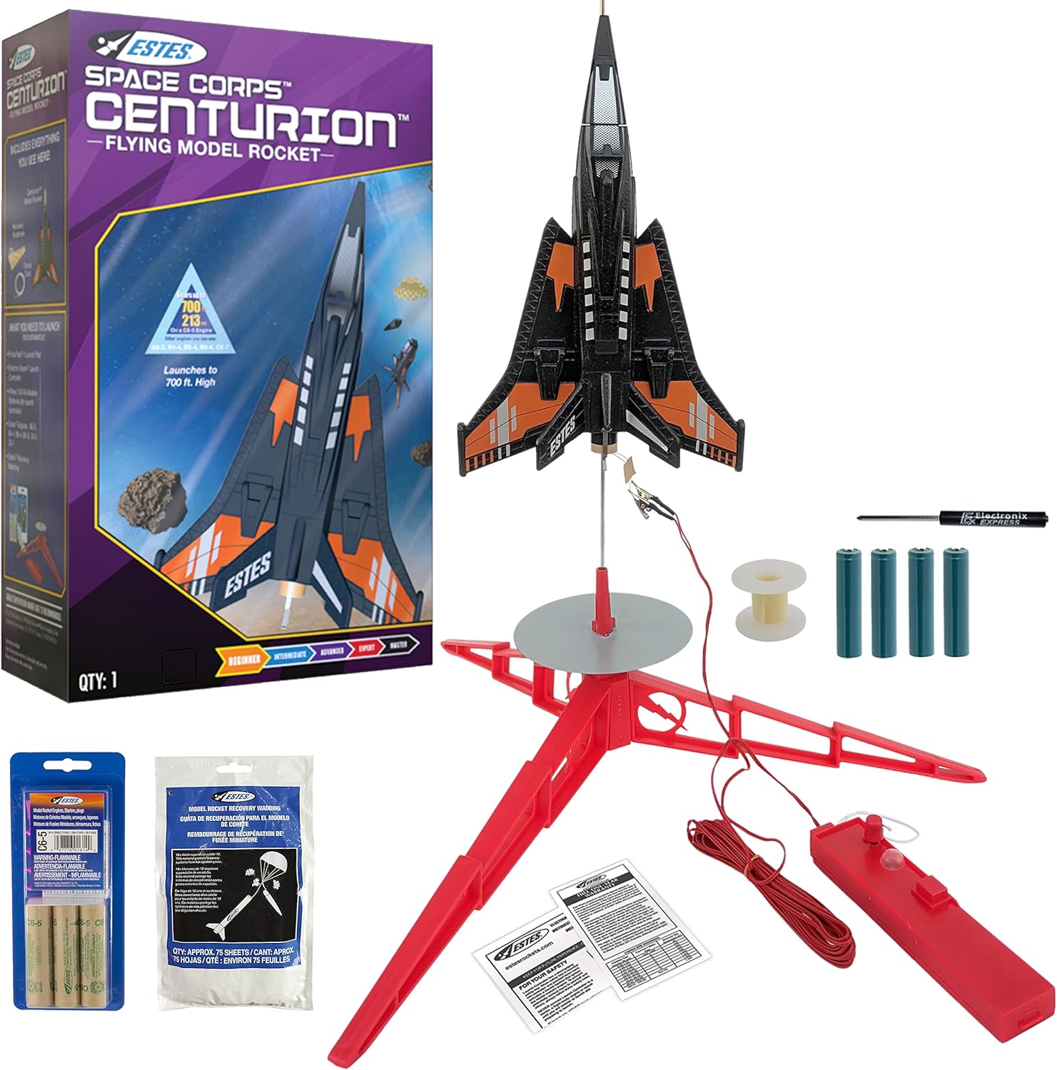 Estes Space Corps Centurion Model Rocket Starter Set
