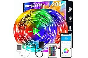 DAYBETTER LED Strip Lights 200ft: Illuminate Your Space with Vibrant Colors