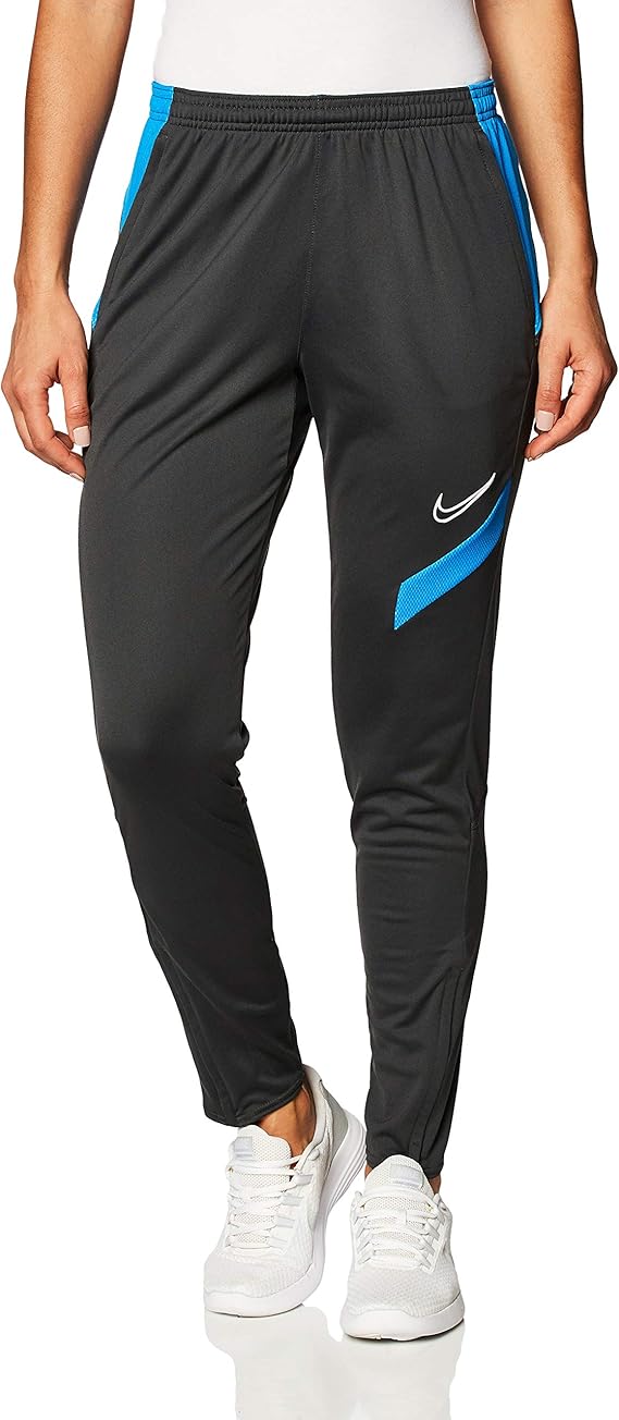 NIKE Unisex Adult Women's Academy Pro Knit Tracksuit Bottoms, Anthracite/Photo Blue/White, XS