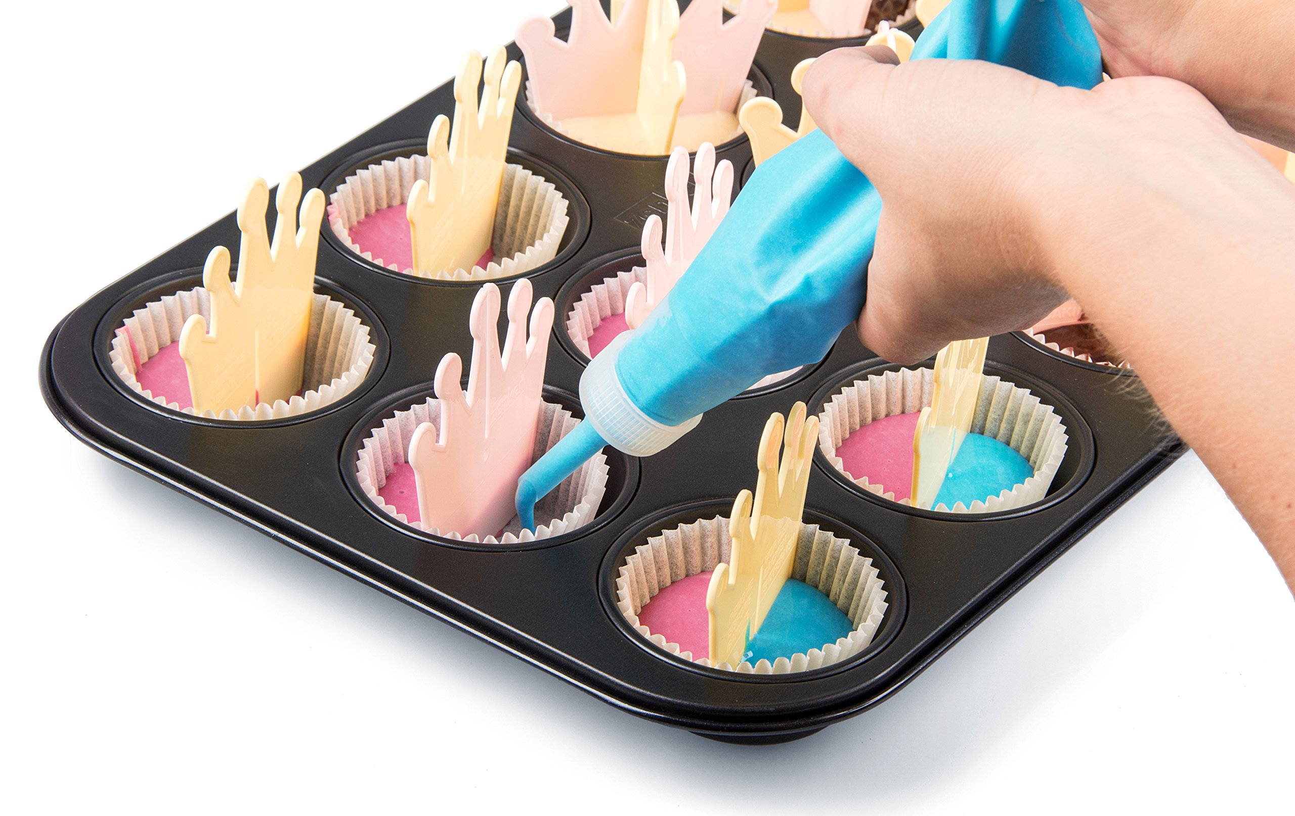 Zenker 43065.0 Set da 12 Divisori per Cupcake, Plastica | WhichOne