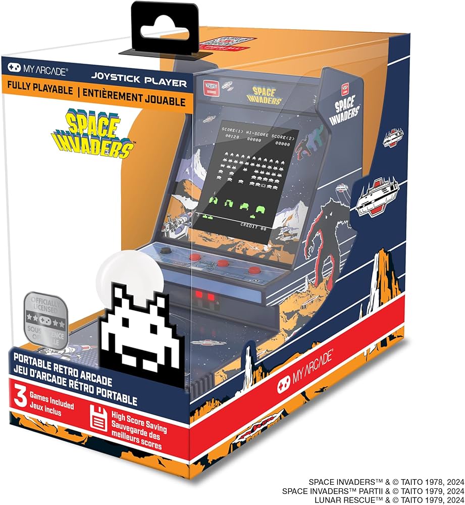 Amazon | スペースインベーダージョイスティックゲーム、マイ