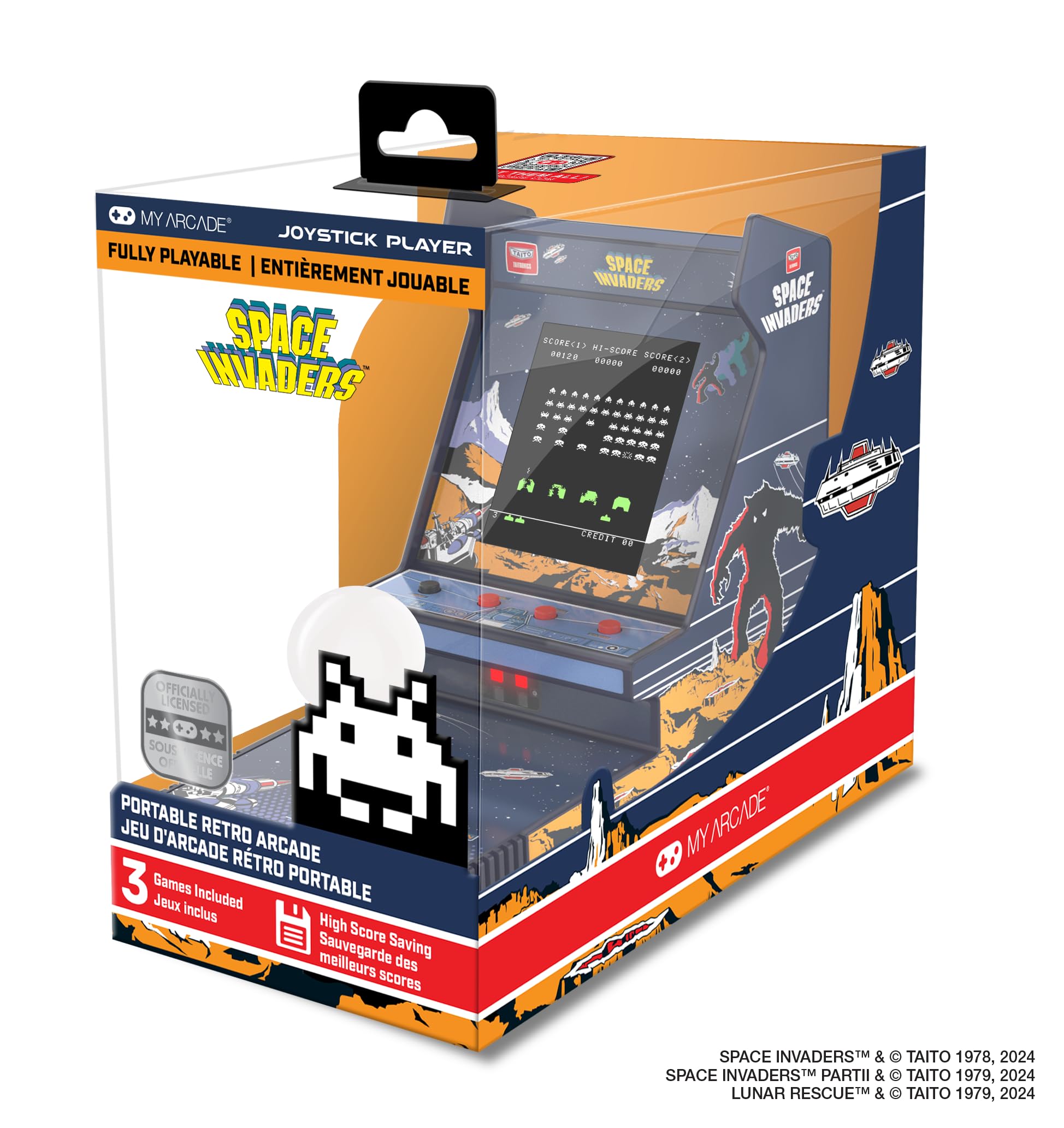 Amazon | スペースインベーダージョイスティックゲーム、マイ