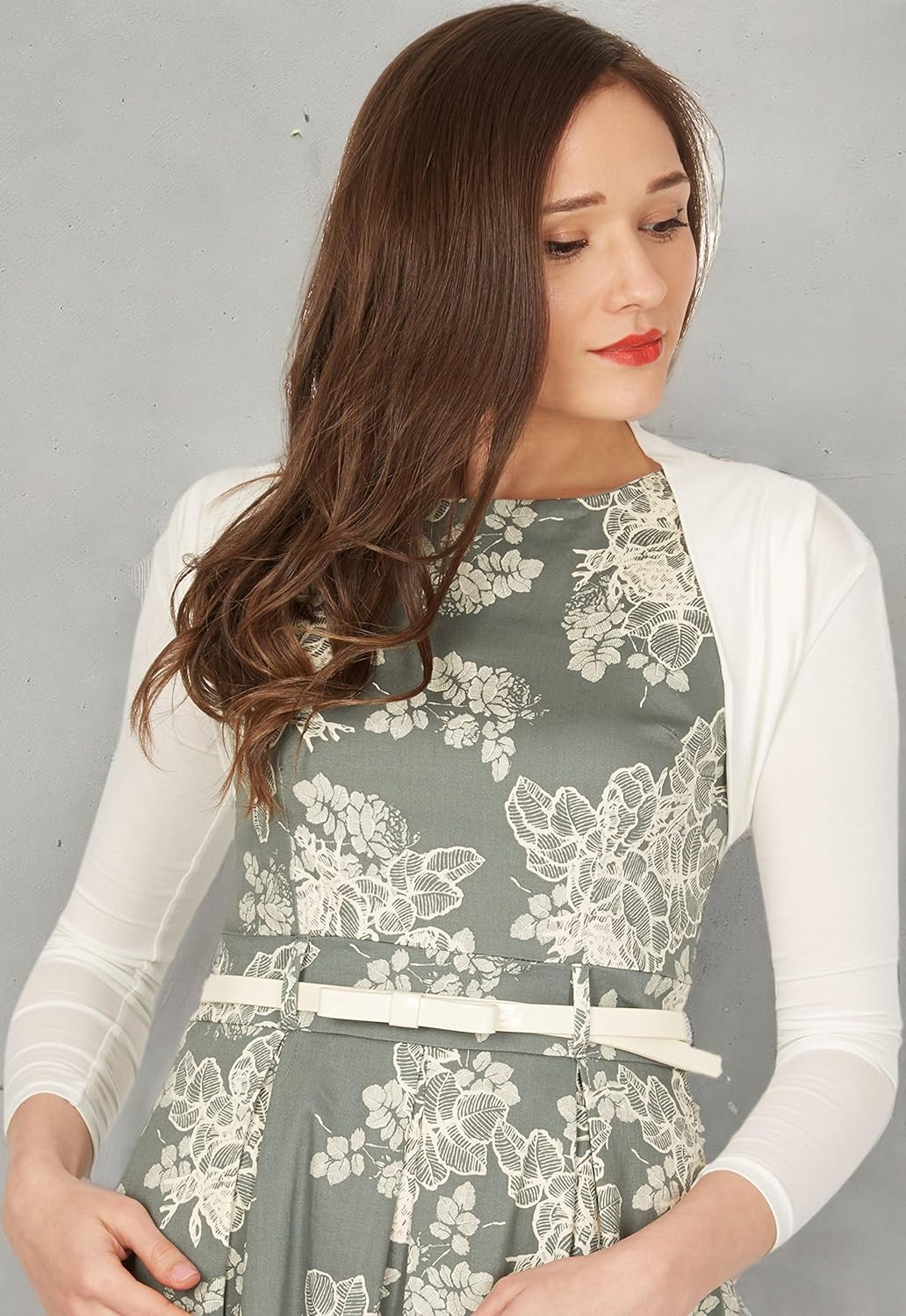 BlackButterfly Skinny Long Sleeve Bolero Shrug - Image 6