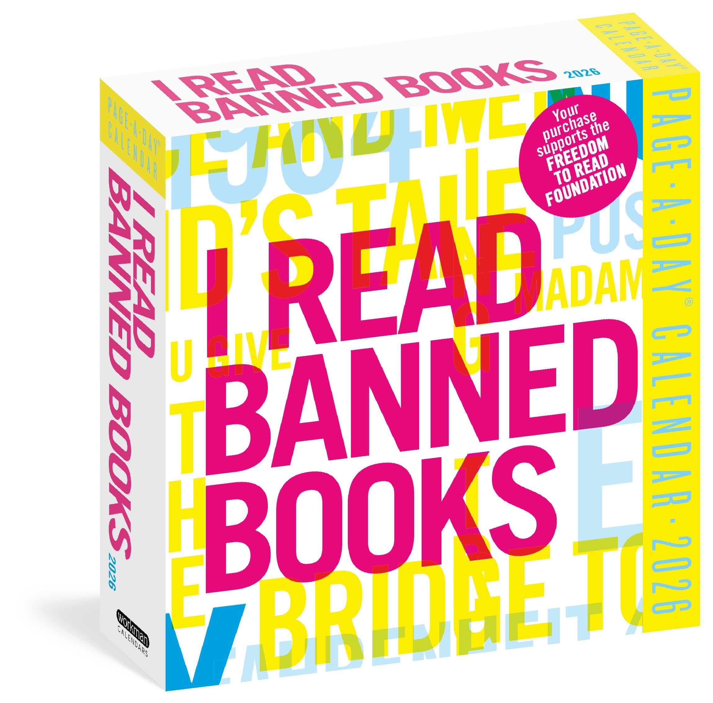 Banned Books Pageaday Calendar 2026