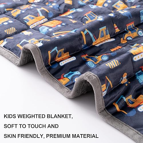 Miniatura 4 de CHHKON Manta con peso para niños y adolescentes, manta con peso impresa de 7 libras (estilo 8, 41 x 60 pulgadas, 7 libras)