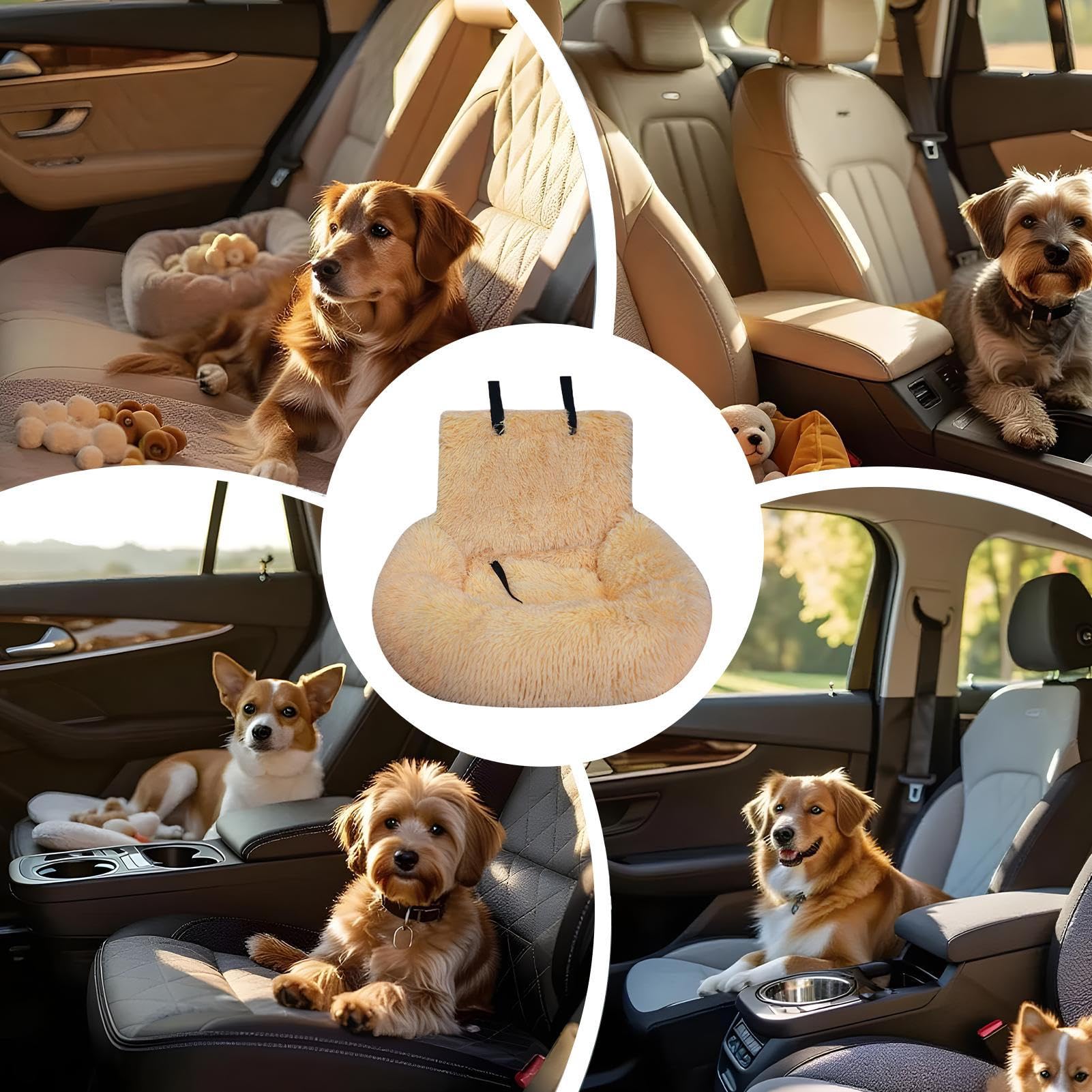 Sedile Auto Cani Cuscino Lavabile Auto Viaggio | Rialzo Morbido Gatti Per Cuccioli E , Viaggi, Vacanze, Campeggio E Visite Veterinarie