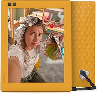 Nixplay Seed 8 Inch WiFi Digital Photo Frame Mango - Share Moments Instantly via App or E-Mail - coolthings.us