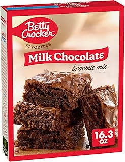 Betty Crocker Favorites Milk Chocolate Brownie Mix, Holiday Baking, 16.3 oz