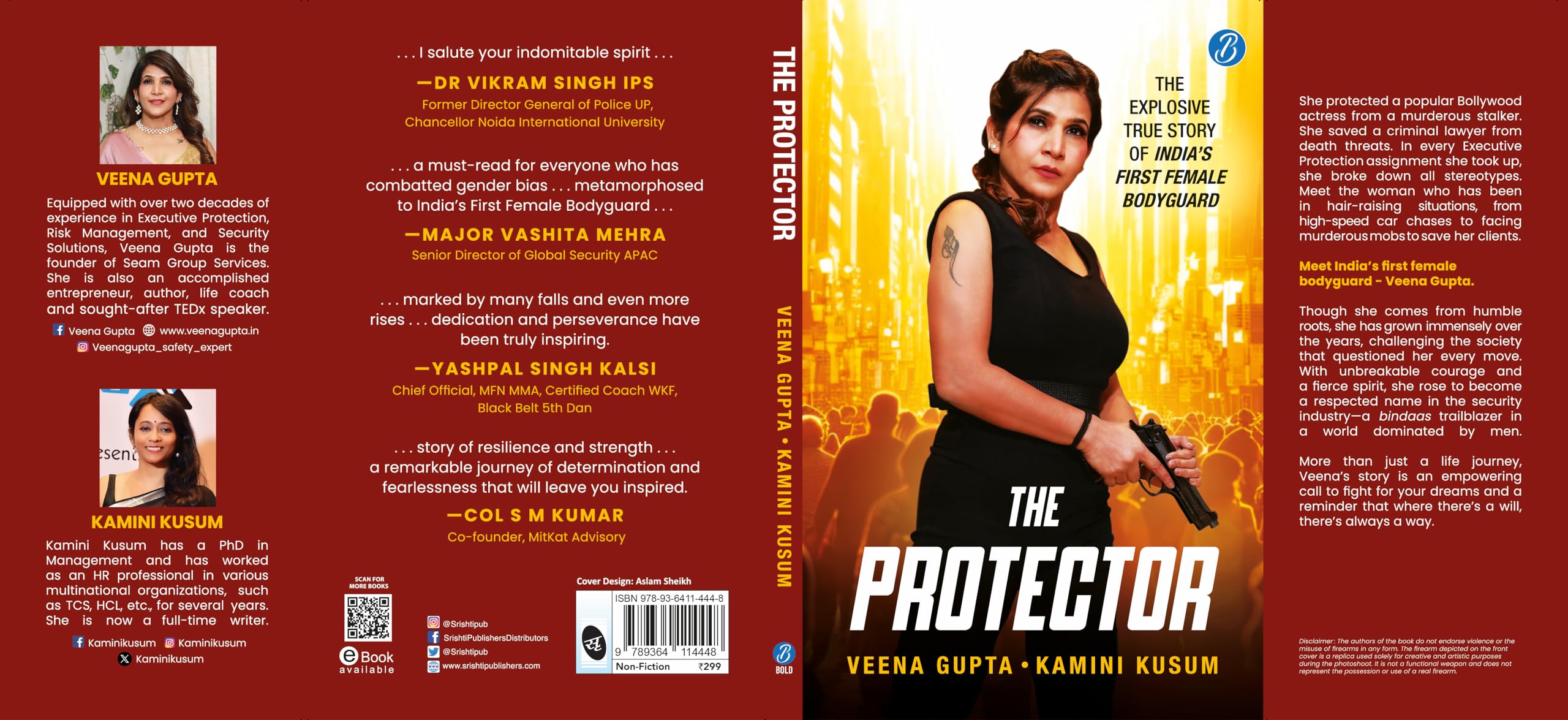 The Protector: The Explosive Story of India’s First Female Bodyguard | Read the true motivational story of a woman achiever 1