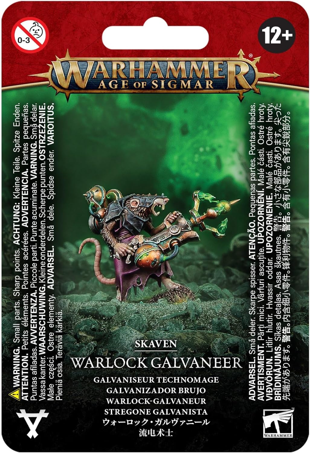 Games Workshop - Warhammer - Age of Sigmar - Skaven: Warlock Galvaneer