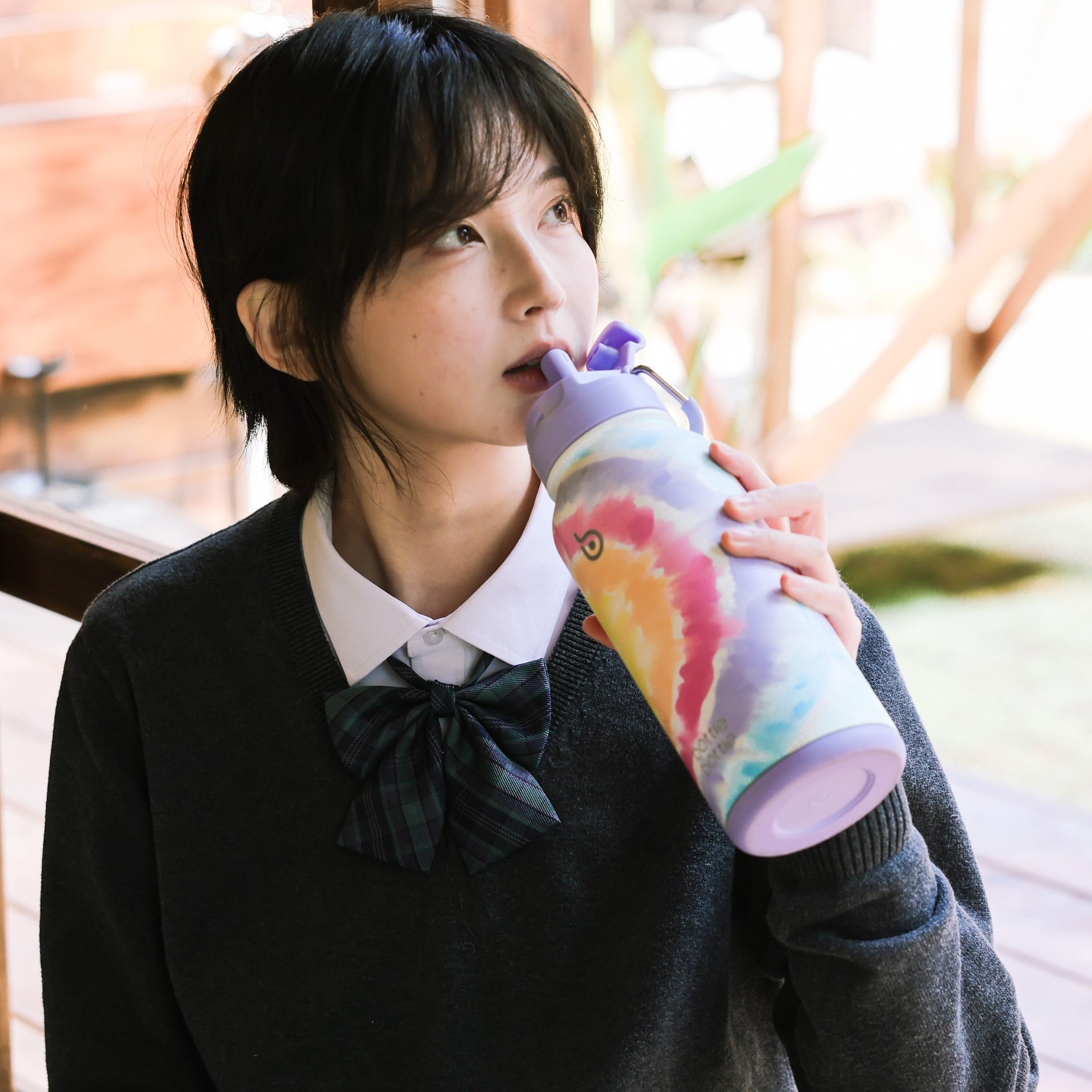 Amazon｜BOTTLE BOTTLE 水筒 850ml 保冷保温 二重構造 ステンレス