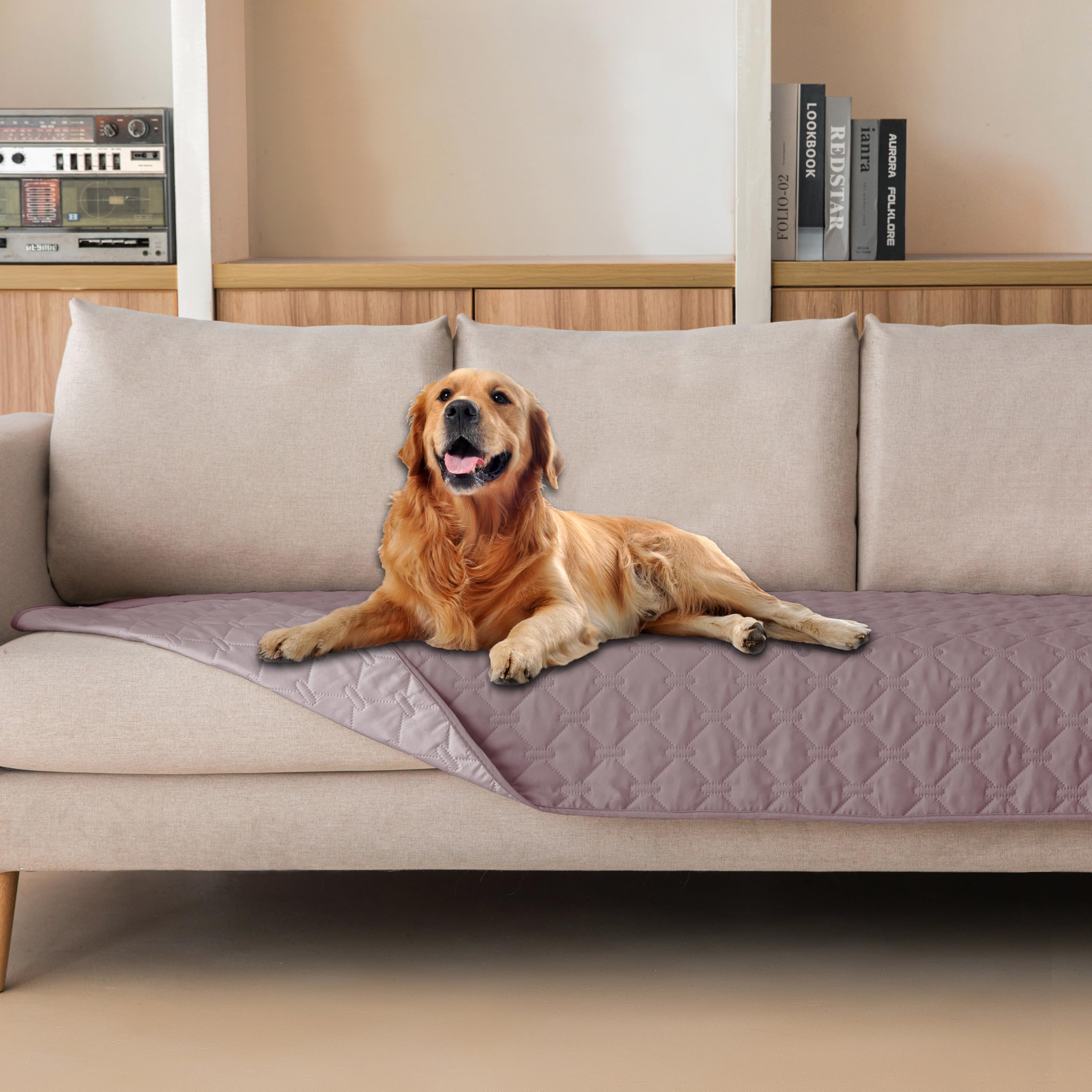 gogobunny Waterproof Pet Couch Cover, Dog Blanket, Furniture Protector