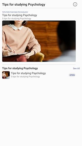 Tips for studying Psychology
