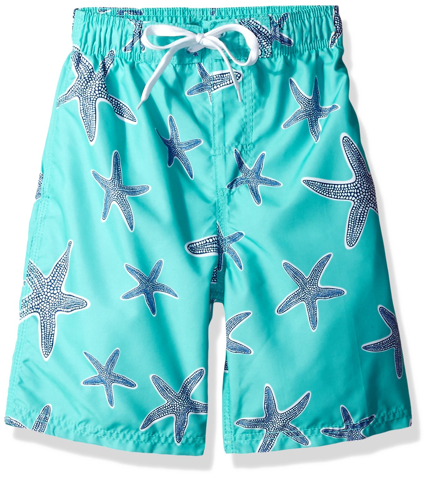 Boys' Starfish Sea Life Quick Dry Beach Board Shorts Swim Trunk-image-18