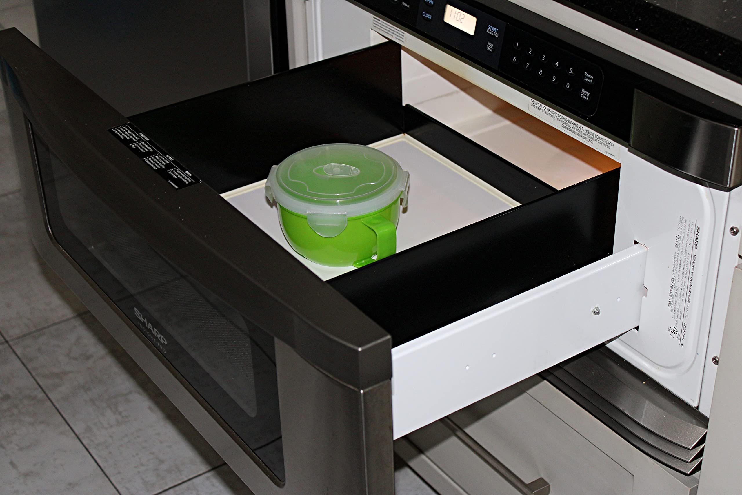 Dependable Industries Microwave Soup Mug - 19oz, BPA-Free With Locking Steam Vent Lid - View #11