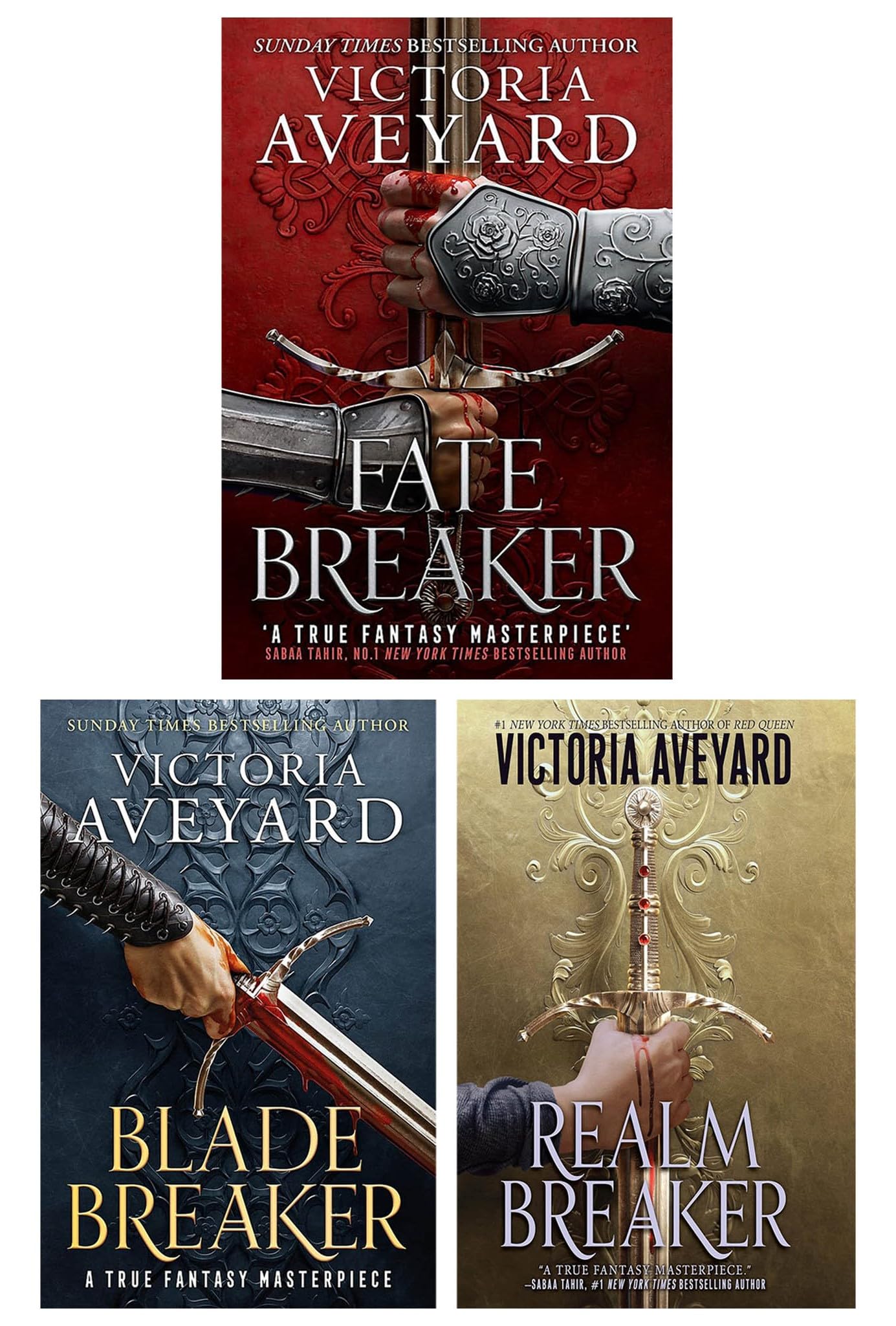 Realm Breaker Trilogy 全3巻セット（すべてハードカバー） Realm Breaker Series 3 Books Collection Set (Realm Breaker, Fate