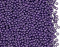 Vista 3 de Juego de 11/0 Rocailles 6x0.7oz (6x20g) Cuentas de Semillas de Vidrio Redondo Checa. Total 4.2 oz (120gr) Aprox. 15600 piezas