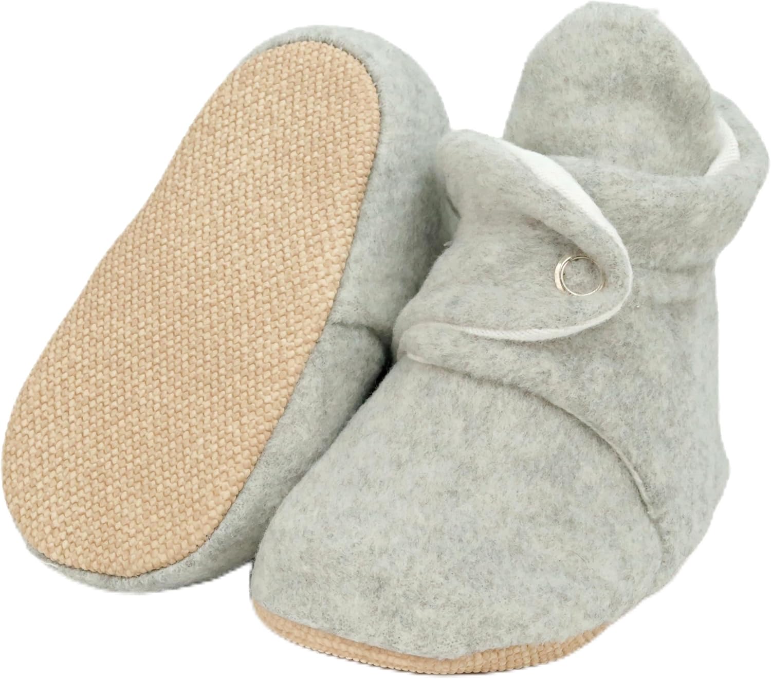 Ella Bonna Fleece Baby Booties, Warm Organic Infant Booties Ella Bonna Fleece Baby Booties, Warm Organic Infant Booties