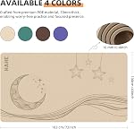Grand tapis de yoga, 72"x40"x0.4"Matin d'exercice extra large, tapis d'entraînement antidérapant surdimensionné avec sangle pour le yoga, Pilates, fitness, home Gym Studio