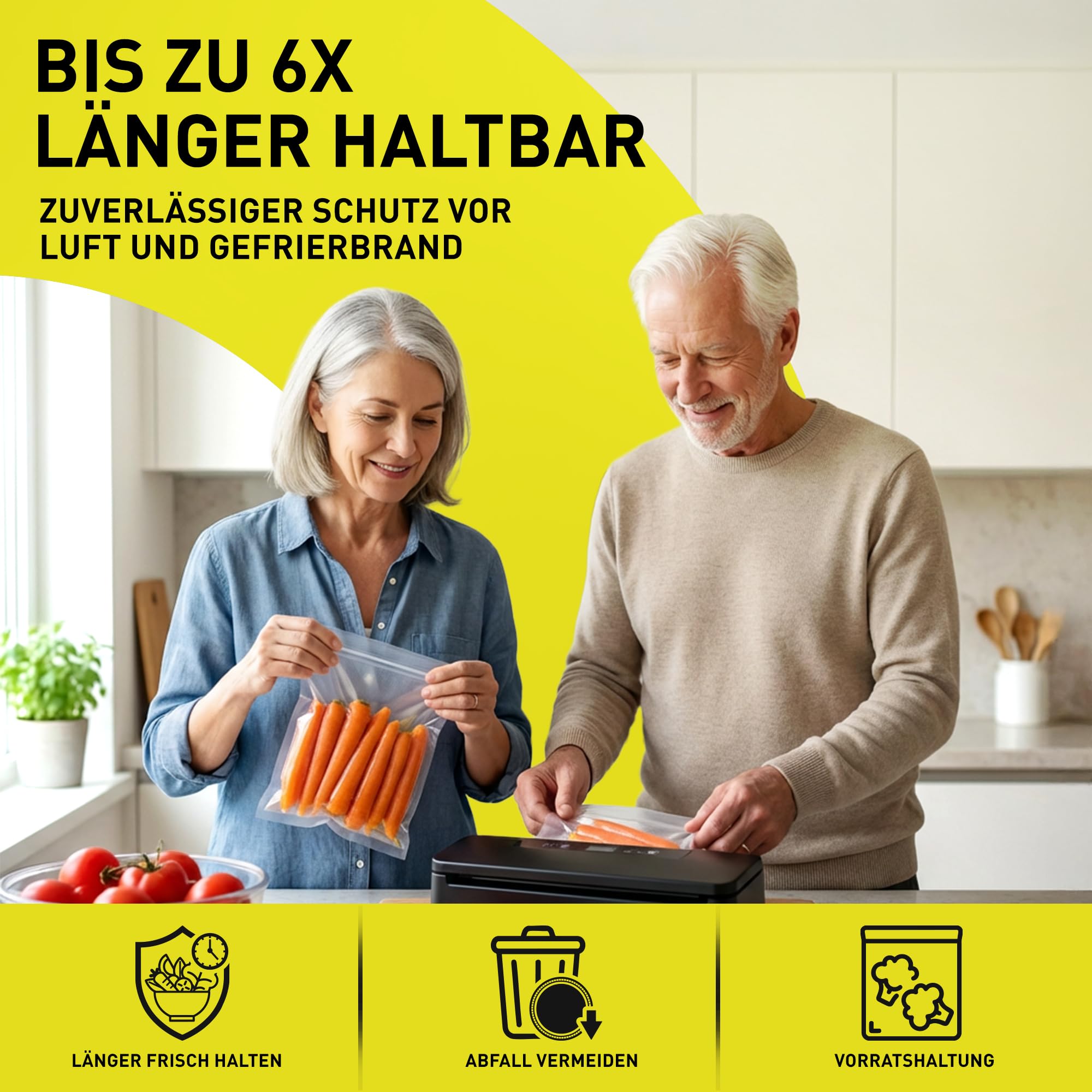 culivac Vakuumierfolienrollen Boilproof 2 Rollen 30x600cm, kochfest 100°C | Vakuumierrollen für Sous-Vide bei hoher Temperatur, zuschneidbar, BPA-frei, dicht, 6× längere Frische, Made in Germany