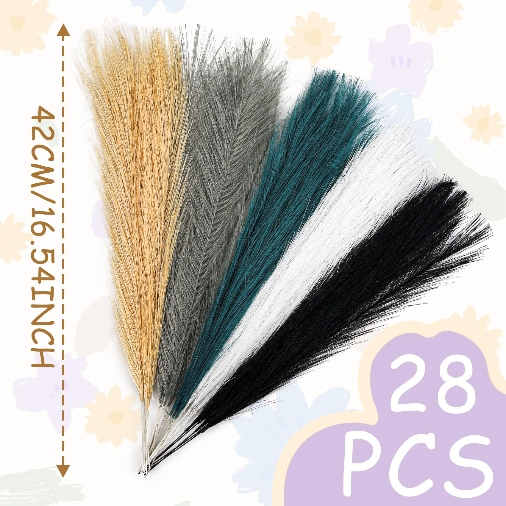 人工的な葦の草 人工的な乾燥した葦の草の花瓶の注入口 人工的 擬似花 Amazon.co.jp: 人工的な葦の草、人工的な乾燥した葦の草の花瓶の注入口