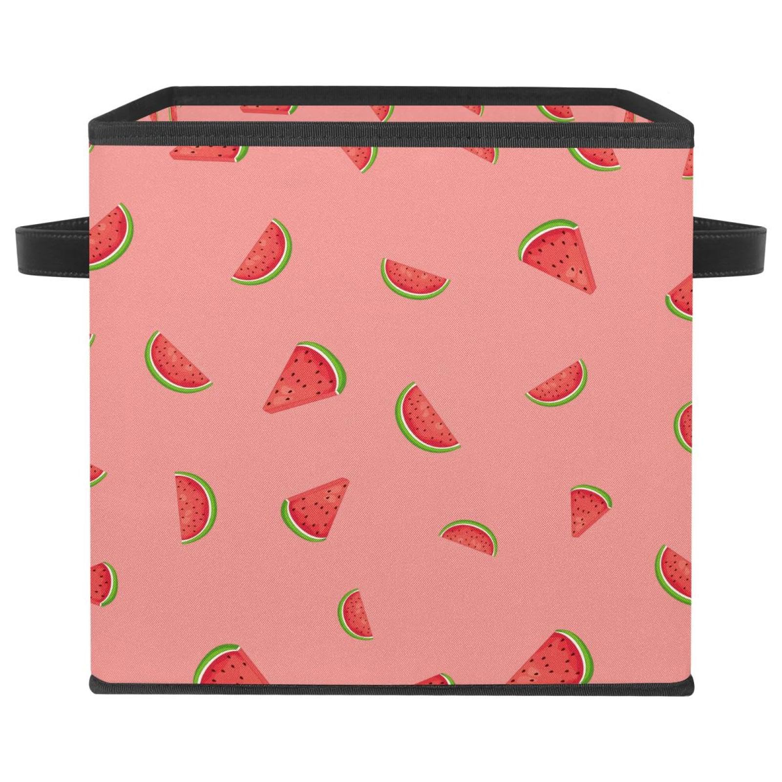 Cube de rangement rose pour chambre enfant et placard ordonné