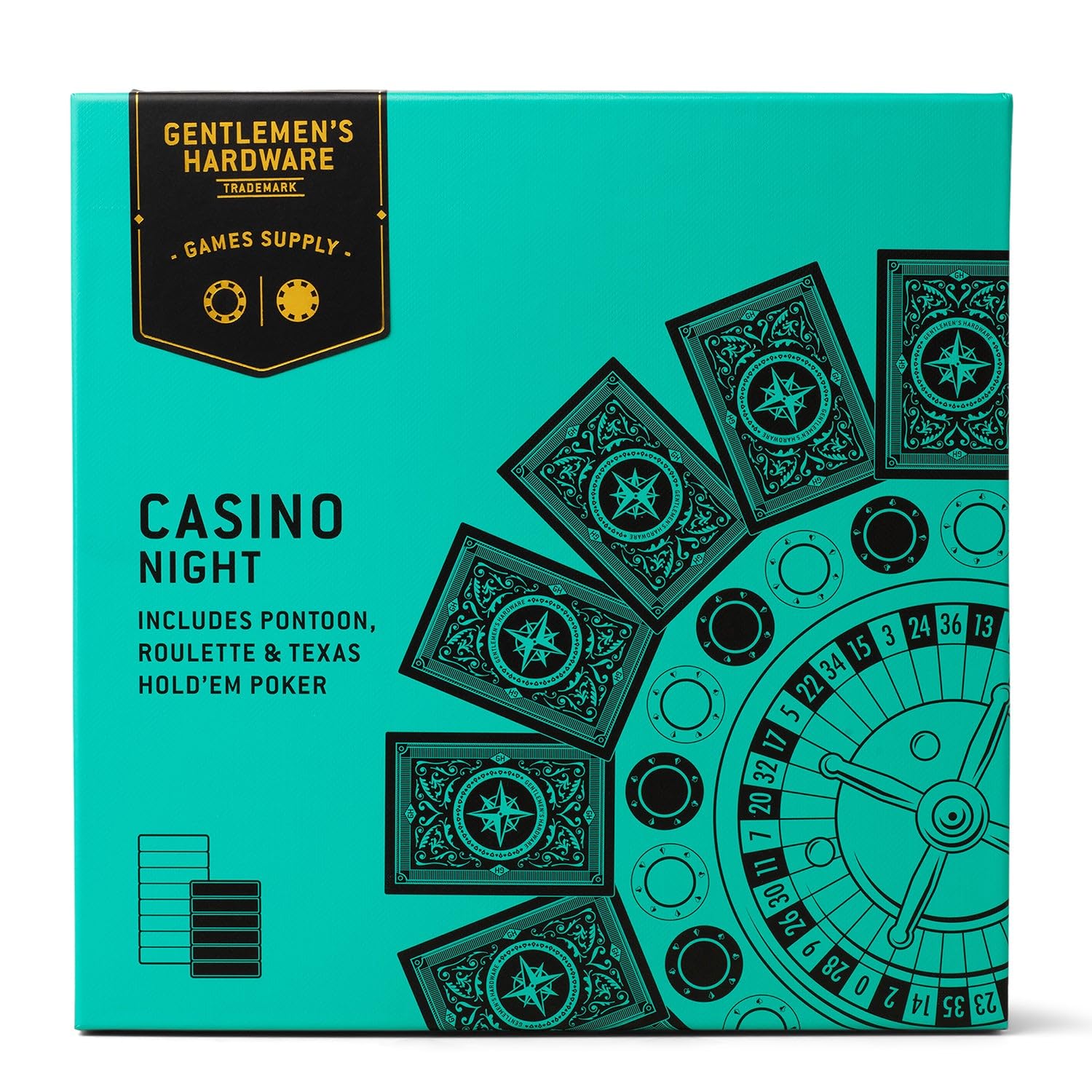 Gentlemen's Hardware Games Supply GEN584 Host Your Own Casino