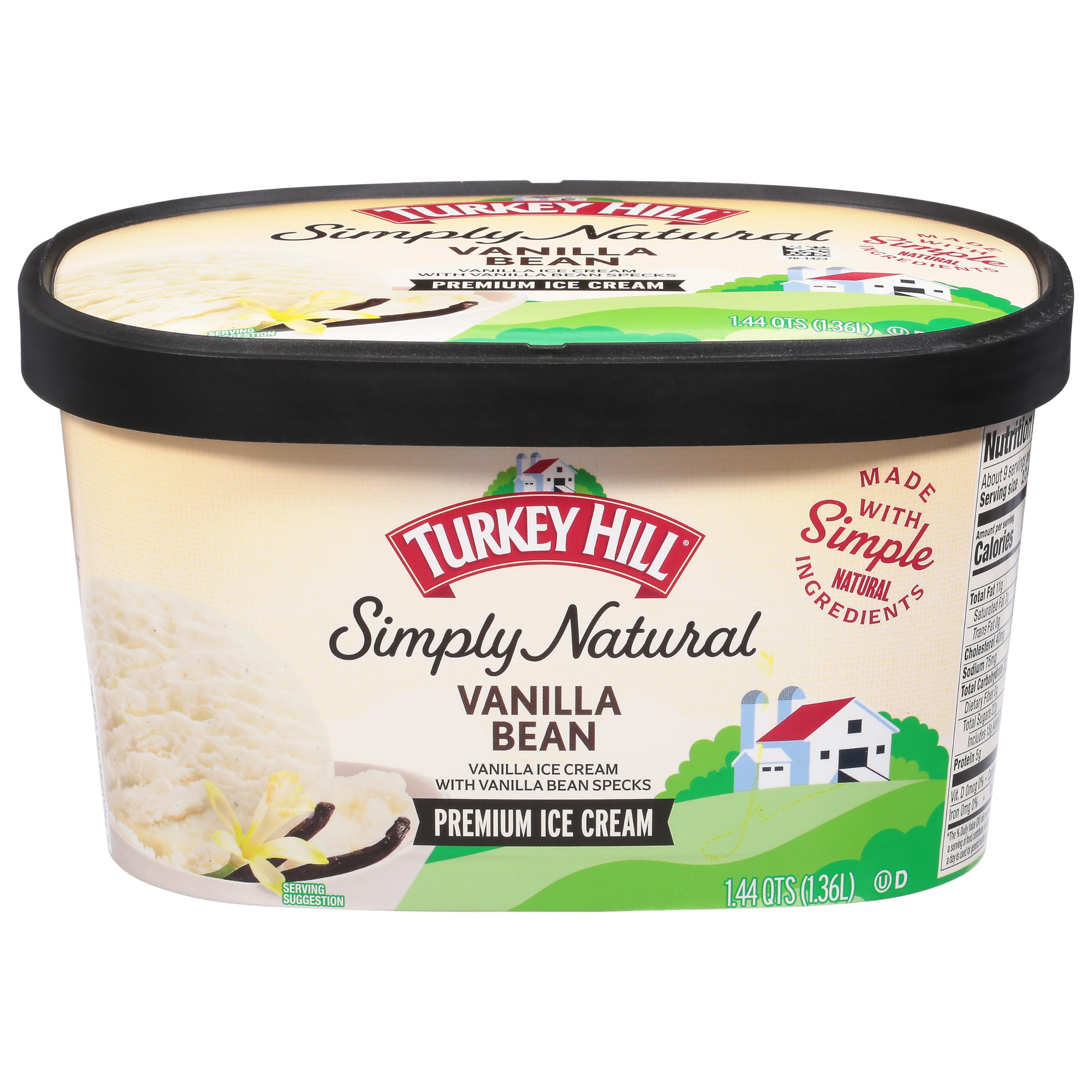 Vanilla Bean Simply Natural Ice Cream