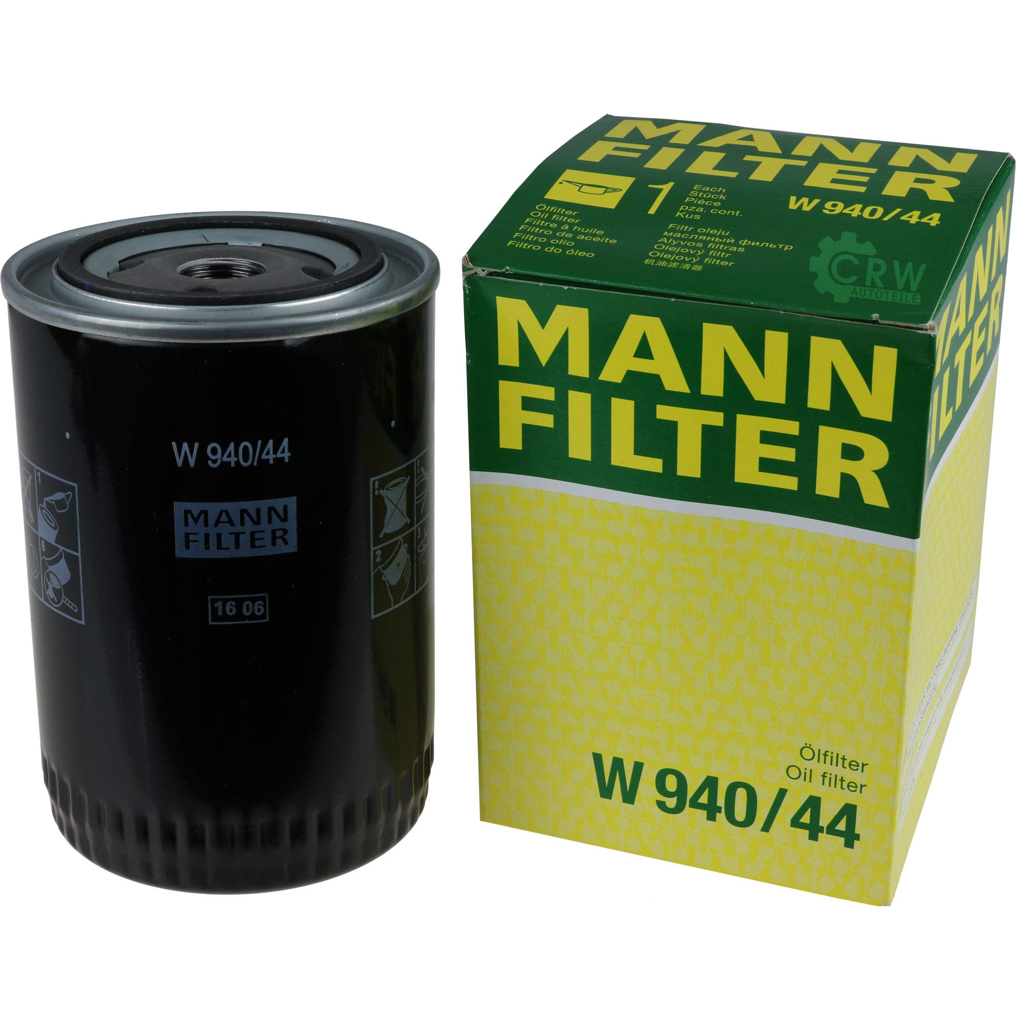 Paquete de inspección Kit de mantenimiento de filtros con filtro de aceite W 940/44, filtro de aire C 26 168, filtro de cabina CUK 3955, tornillo de cierre