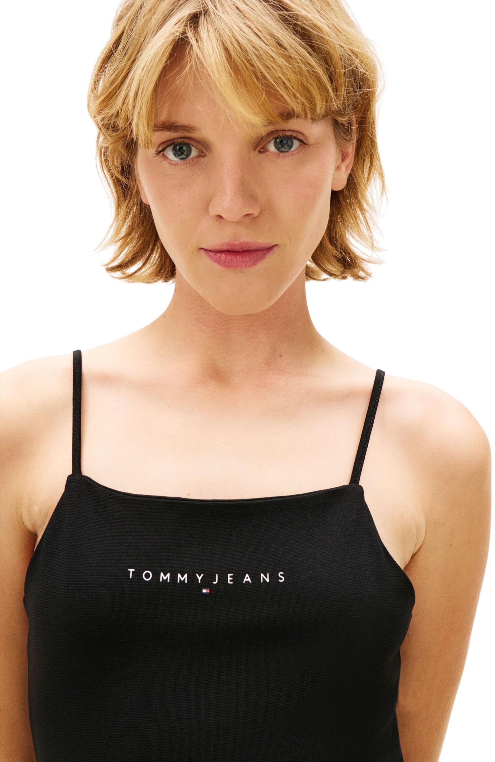Tommy Jeans Tjw Linear Strappy Dress Dw0dw22338 Robe évasée Femme (Lot de 1)