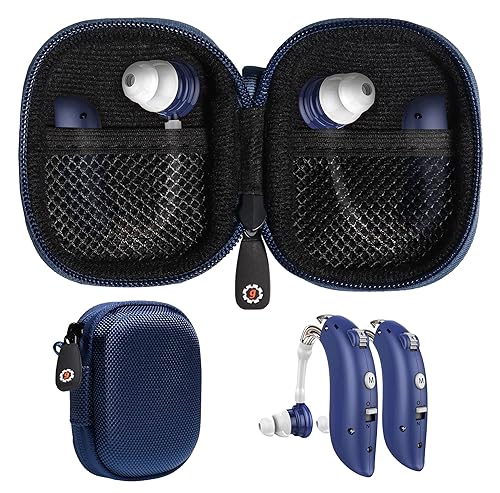 Funda protectora diseñada para audífonos, amplificador auditivo, amplificador de sonido personal, dispositivo auditivo, dispositivo auditivo, mini