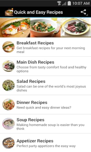 Recipes Easy and Fast Cooking