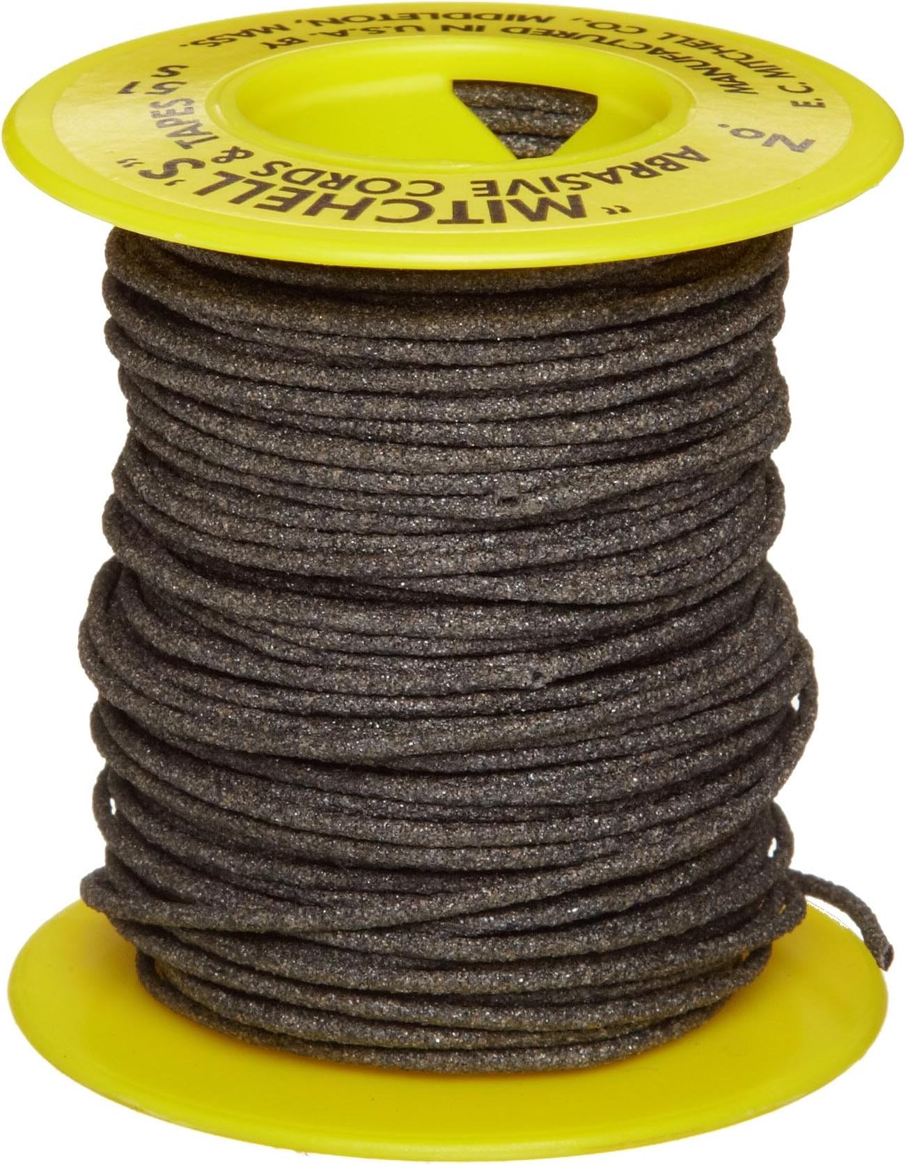 Mitchell Abrasives 51-S Round Abrasive Cord, Silicon Carbide 120 Grit .055" Diameter x 50 Feet