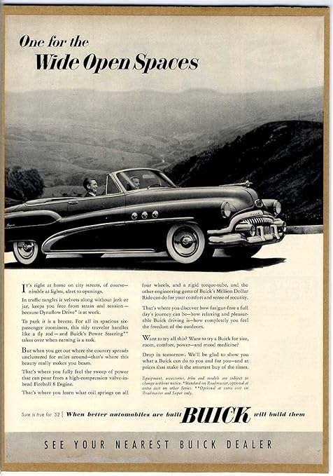 Amazon 1952年 ビュイック Buick 自動車 アメ車 1950年代 アメリカ雑誌広告 インテリアポスターに 自動車広告 ホーム キッチン 通販 Amazon 1952年 ビュイック Buick 自動車 アメ車 1950年代 アメリカ雑誌広告 インテリアポスターに 自動車広告 ホーム キッチン 通販