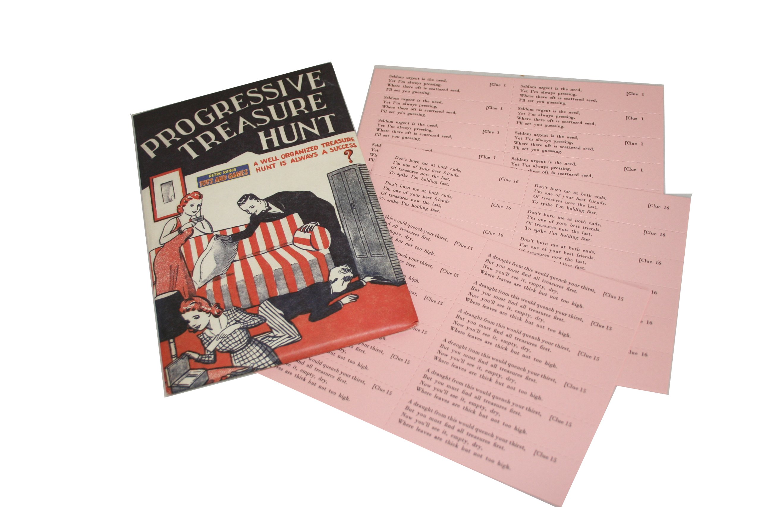 Games Progressive Treasure Hunt