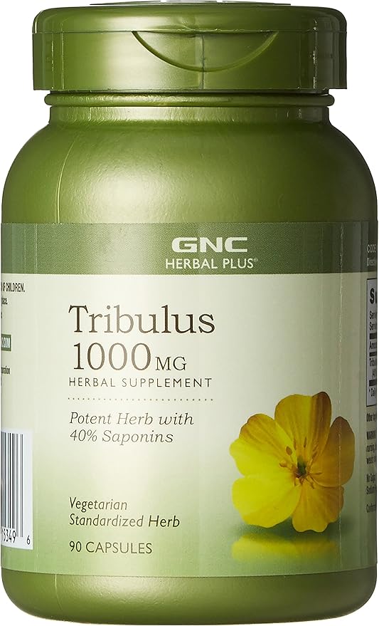 GNC Herbal Plus Tribulus Terrestris 1000 mg Salud y Cuidado Personal