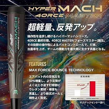 【一般軟式ウレタン】ローリングス HYPER MACH forceMASTER Rawlings あすつく ローリングス ハイパーマッハフォース