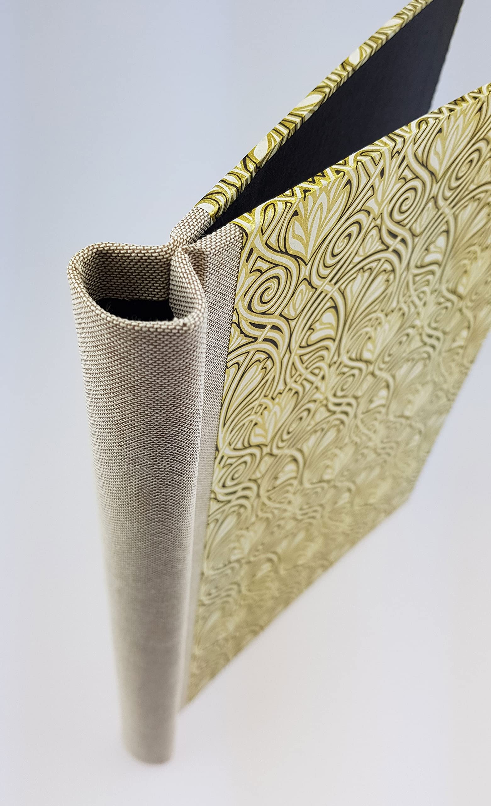 Klemmbinder Luxury Liberty Naturleinen, A4, 22,5 x 30,8 cm