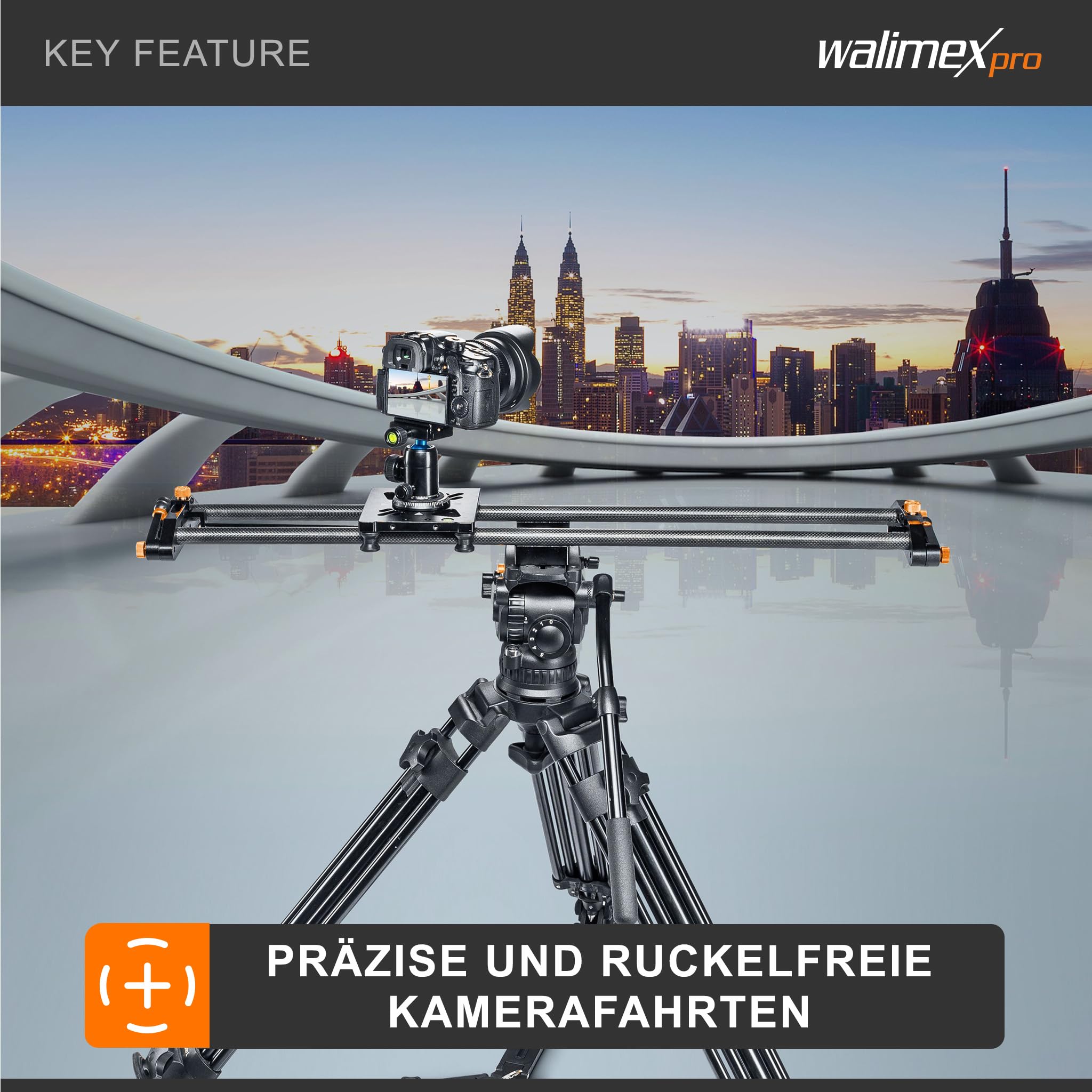 walimex Pro Carbone Video Slider Pro 100