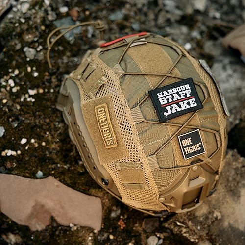 Miniatura 6 de OneTigris Helmet Cover, Tactical Fast Cloth for Ops-Core Fast PJ Helmet in Size ML, OneTigris PJ Airsoft Cover in Size ML
