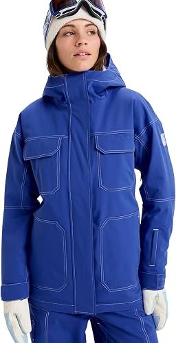 Roxy Women's Chloe Kim Jacket – 20K Waterproof Stretch Snow Jacket, Insulated, F