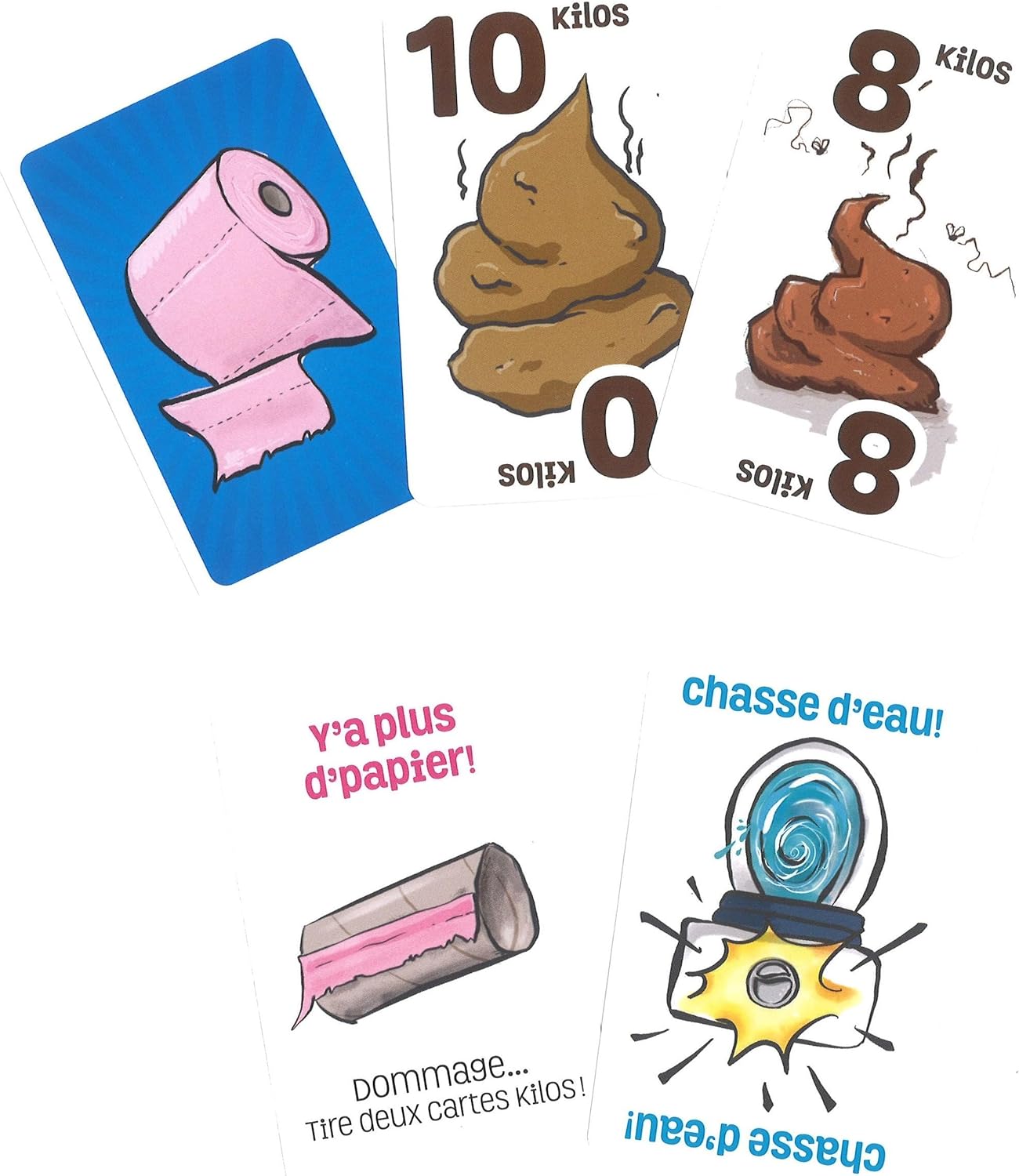 Ducale, The French Game - Kilo de Merde Junior Card Game - 10006526