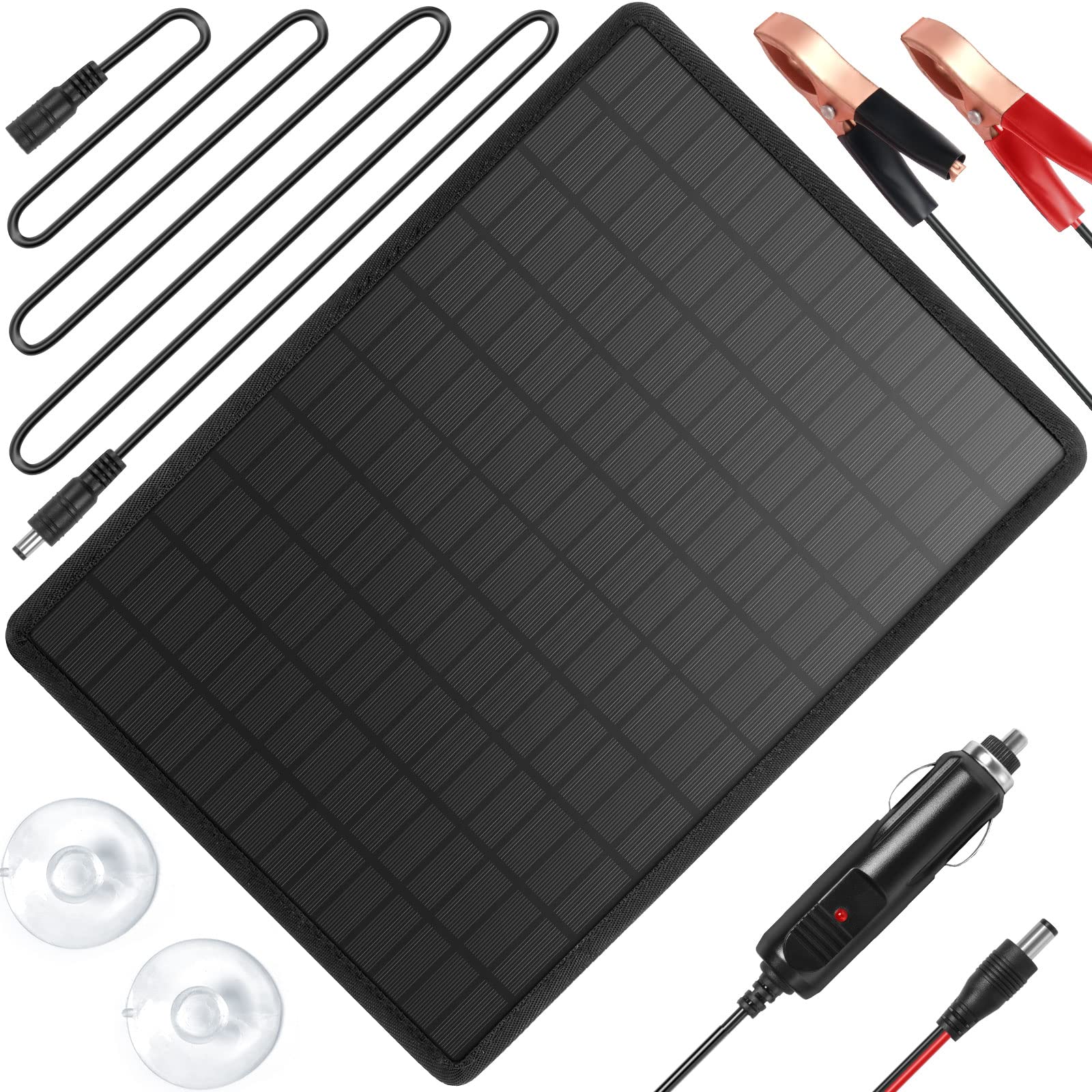 Buy Mellours 10W, Solar Battery Charger 12 Volt , Keep Battery Healthy