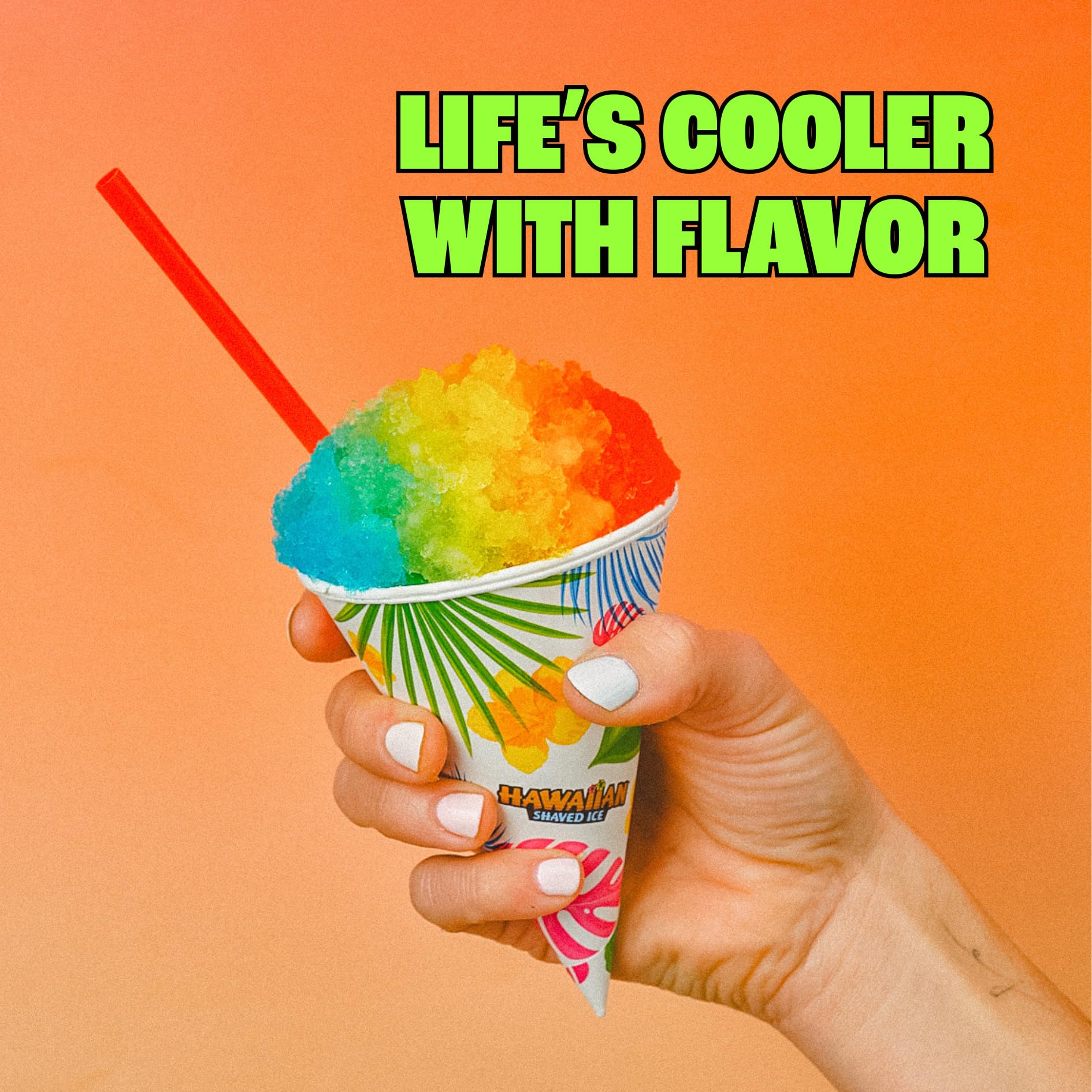Hawaiian Shaved Ice Hawaiian Shaved Ice 6 Syrup Assortment - Cherry, Grape, Blue Raspberry, Tiger's Blood, Lemon-Lime, Pina Colada - 50+ Servings - No Refrigeration - 16 oz bottles in use
