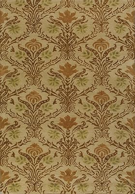 Amazon Com Nourison Siam Ivory Rectangle Area Rug 5 Feet 6 Inches By 7 Feet 5 Inches 5 6 X 7 5 Furniture Decor
