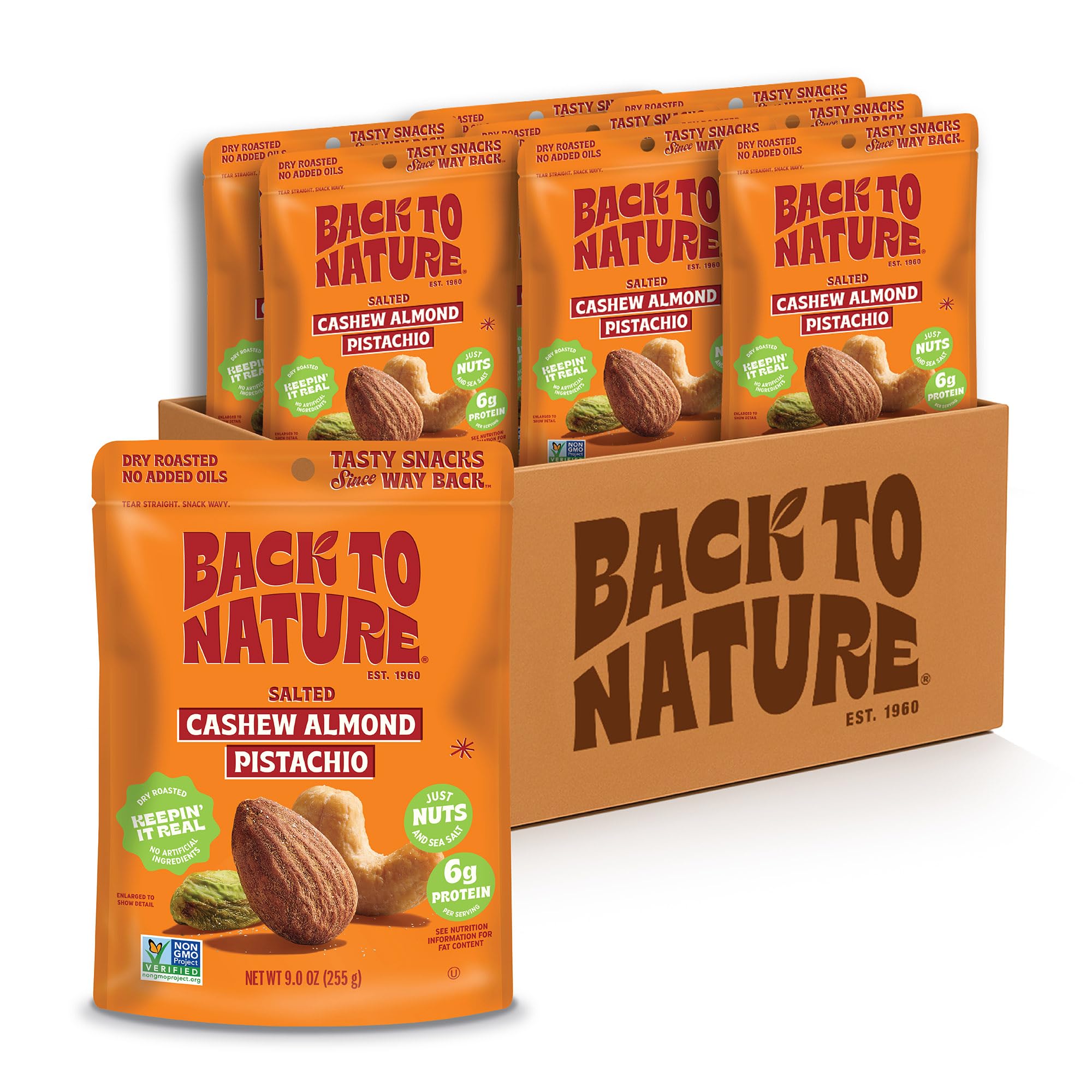Amazon.com: Back to Nature Premium Nut Mix - Cashew, Almond