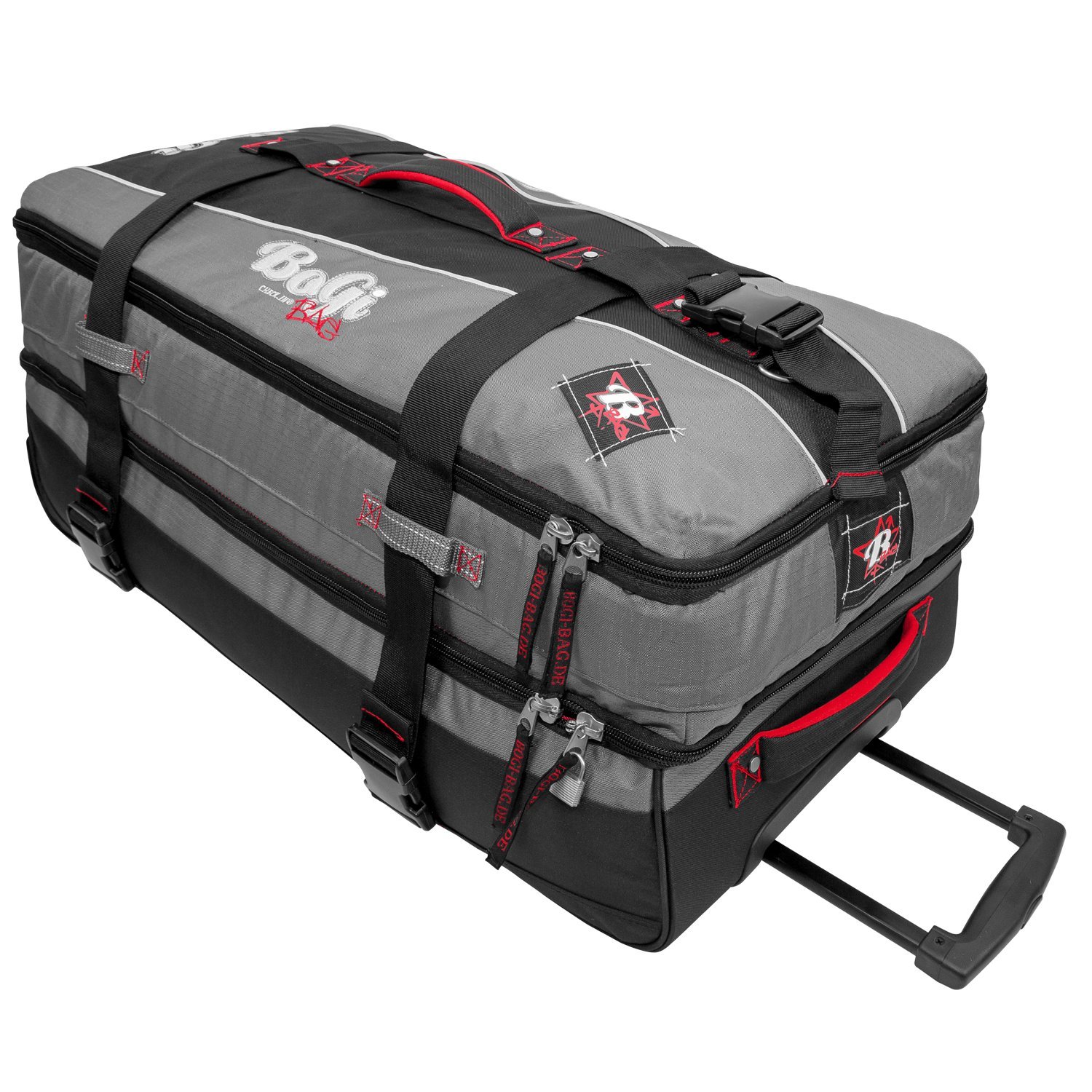 Reisetrolley 110 Liter Reisetasche - Grau / Schwarz