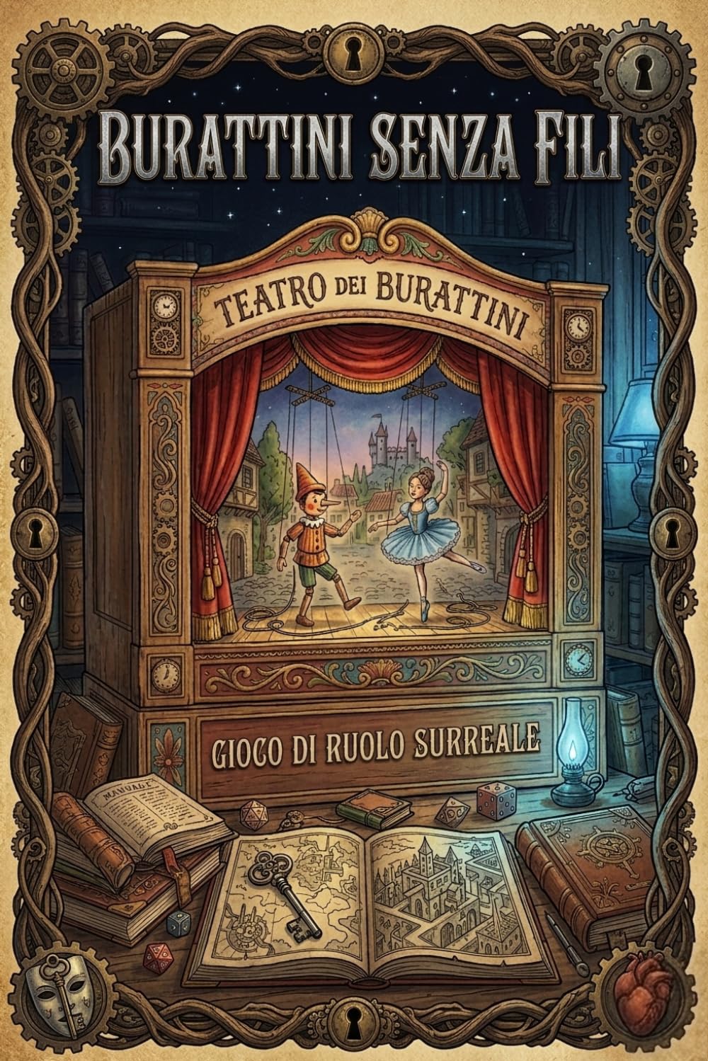 Burattini senza fili: il teatro senza il burattinaio: gioco di ruolo breve