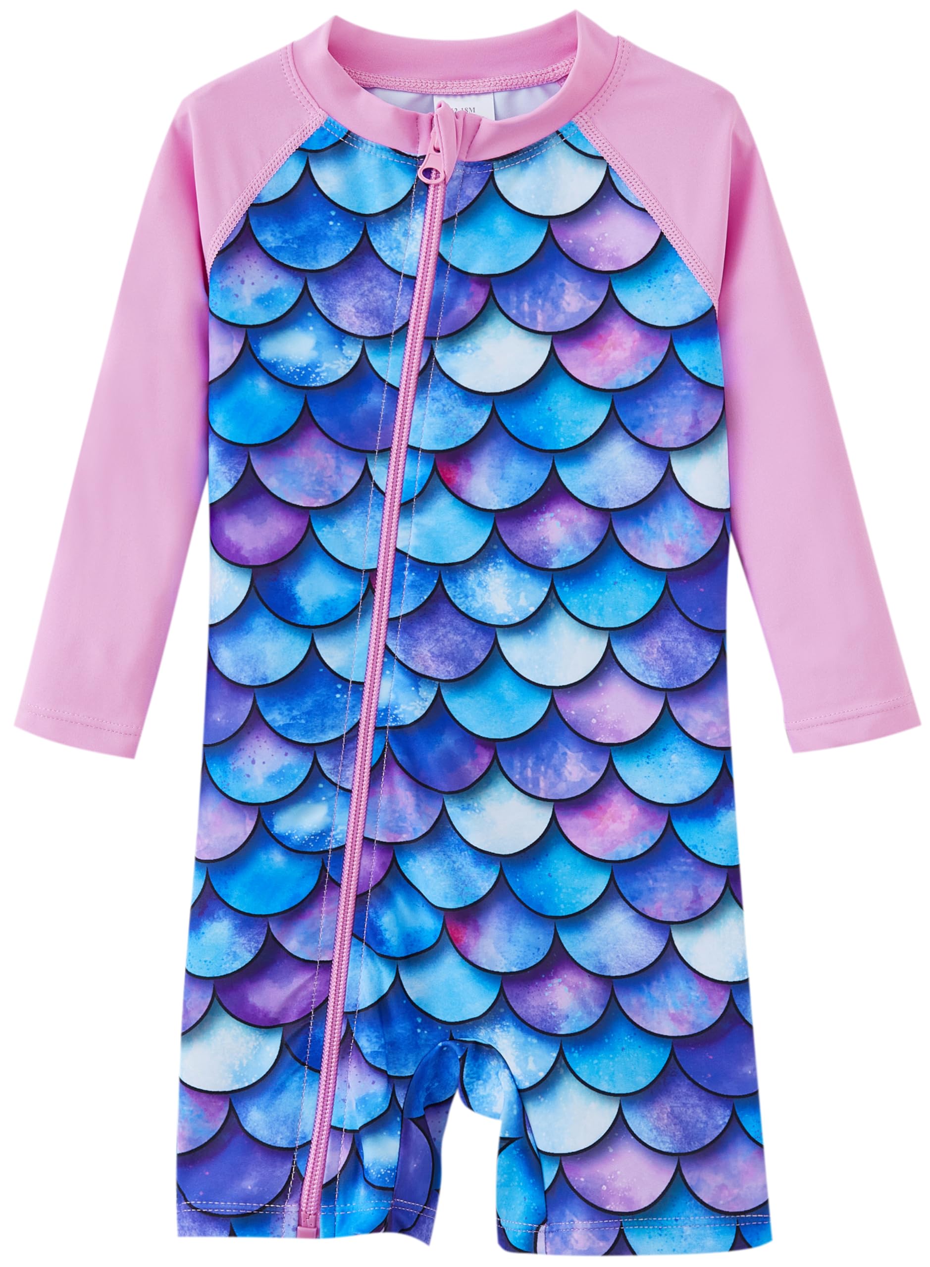 UMELOK Baby Girl Swimsuit Infant Rash Guard Swimwear UPF 50+ Sun Protection Bathing Suit